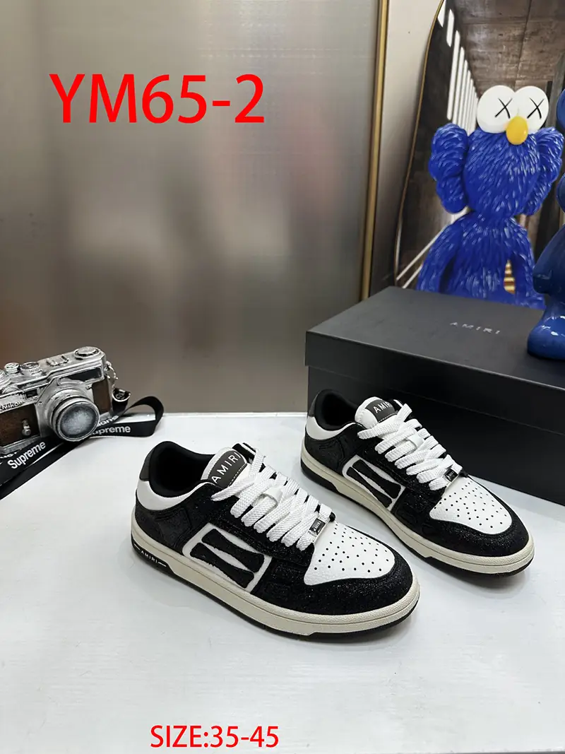 YM65 AMIRI bone shoes sports shoes 70$ gallery