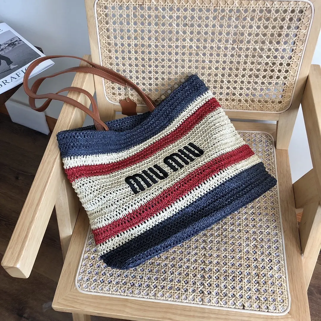 YM67 MIUMIU straw handbag 53$ gallery