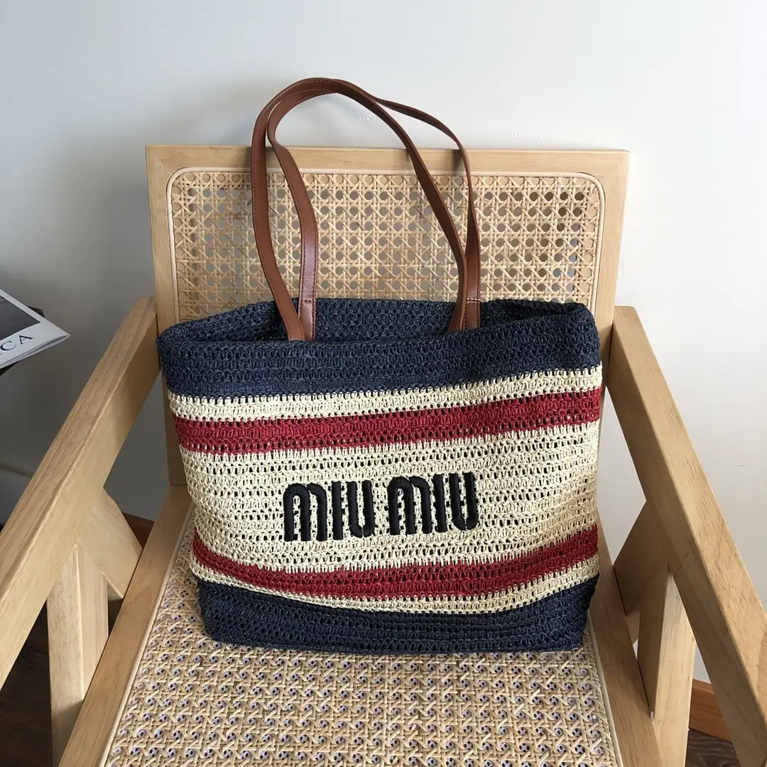 YM67 MIUMIU straw handbag 53$ gallery