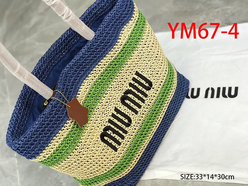 YM67 MIUMIU straw handbag 53$ gallery