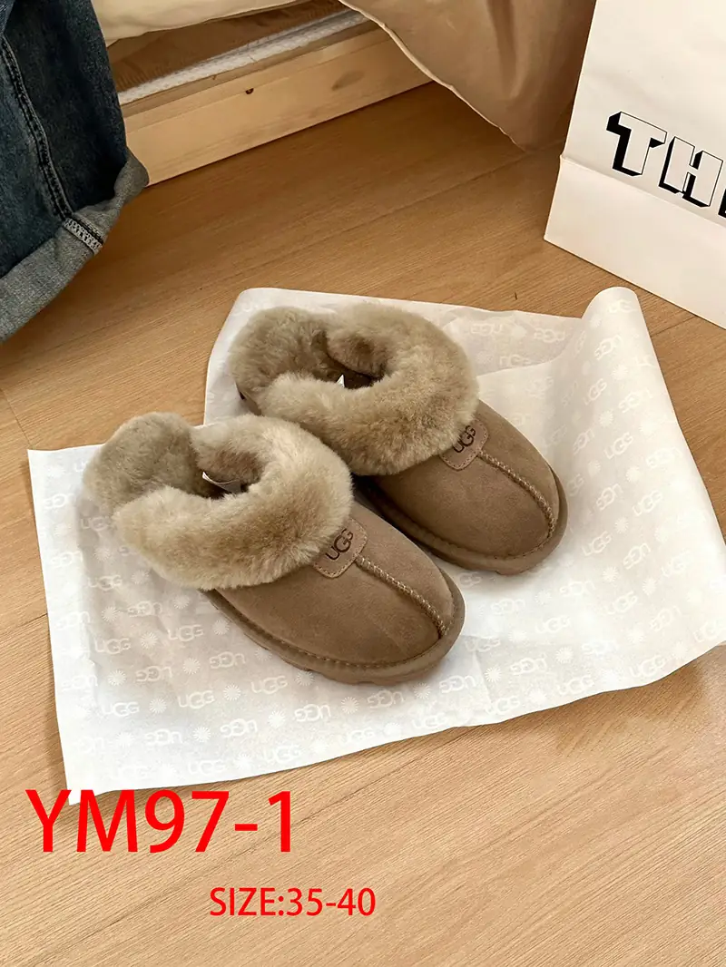 YM97 UGG Fluffy Slippers 53$ gallery
