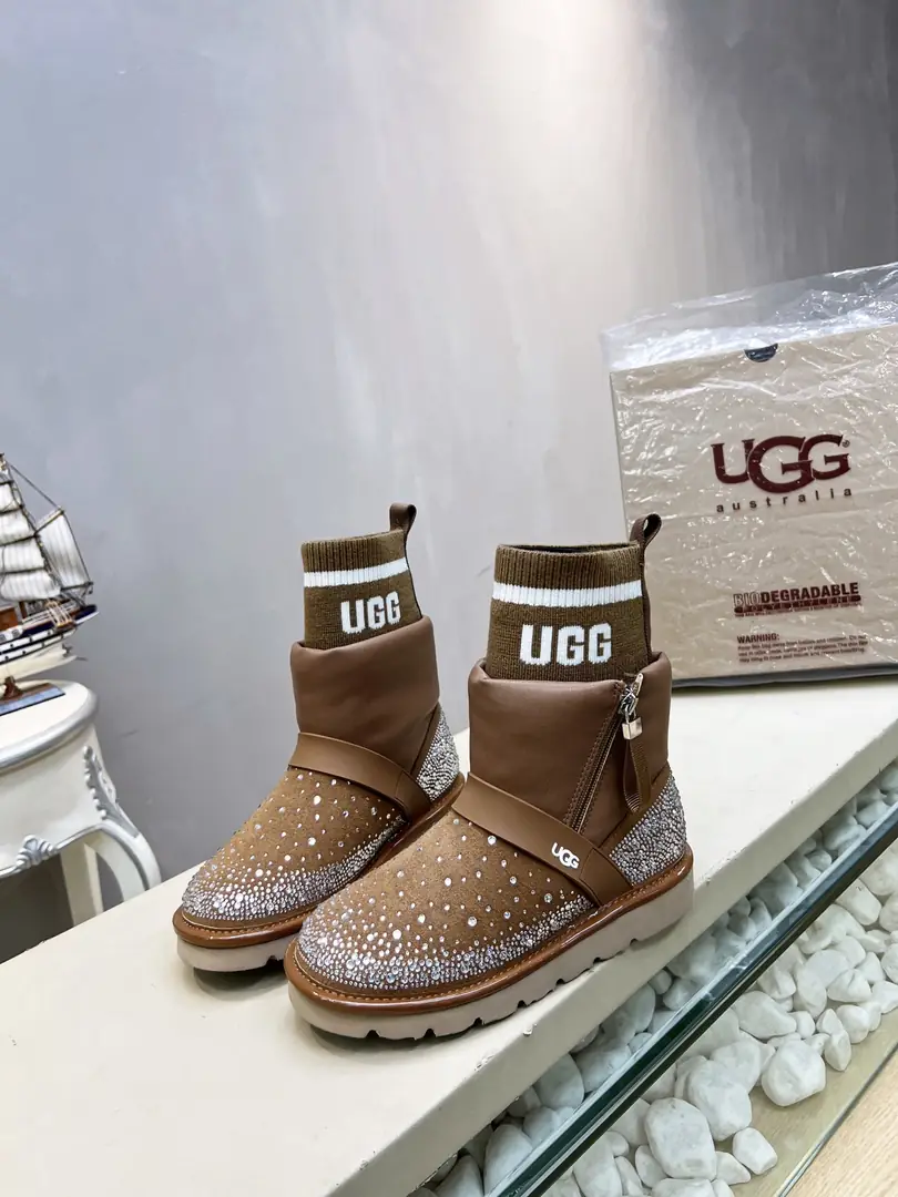 YM99 UGG plush snow boots 103$ gallery
