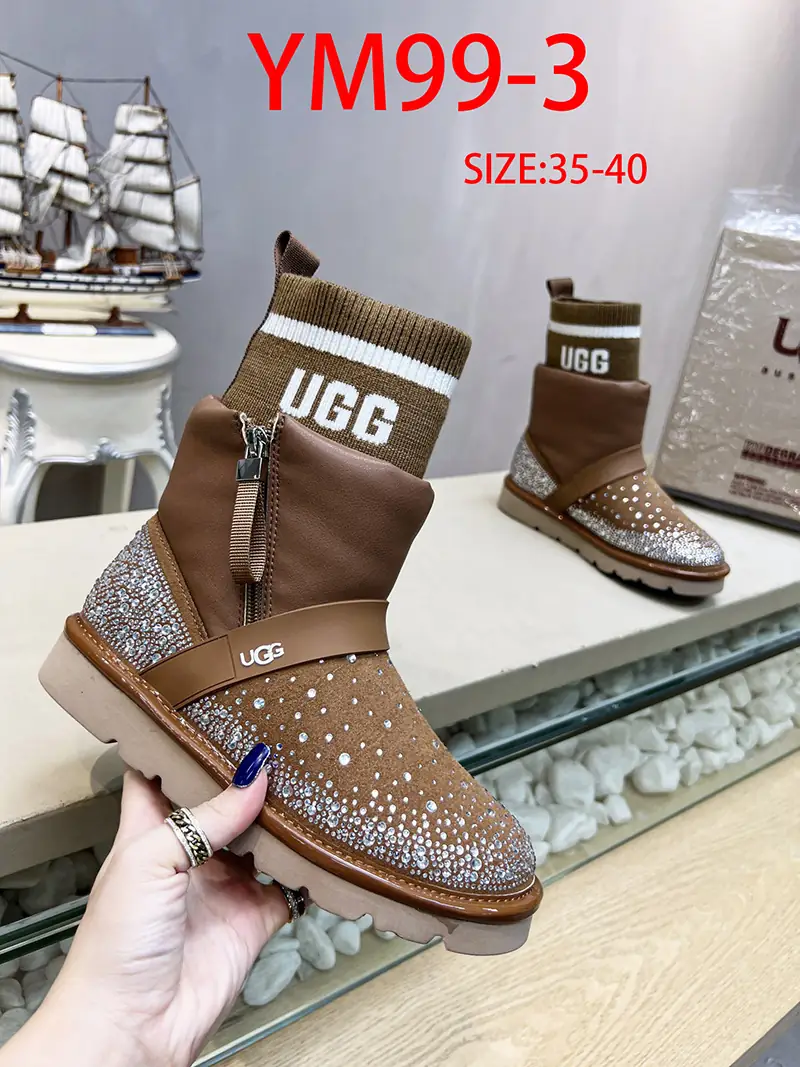YM99 UGG plush snow boots 103$ gallery