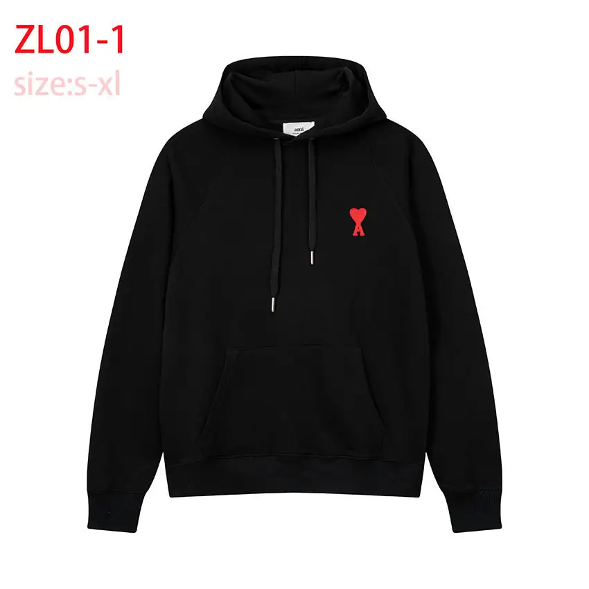 ZL01 Ami hooded sweatshirt for autumn and winter 42$ gallery