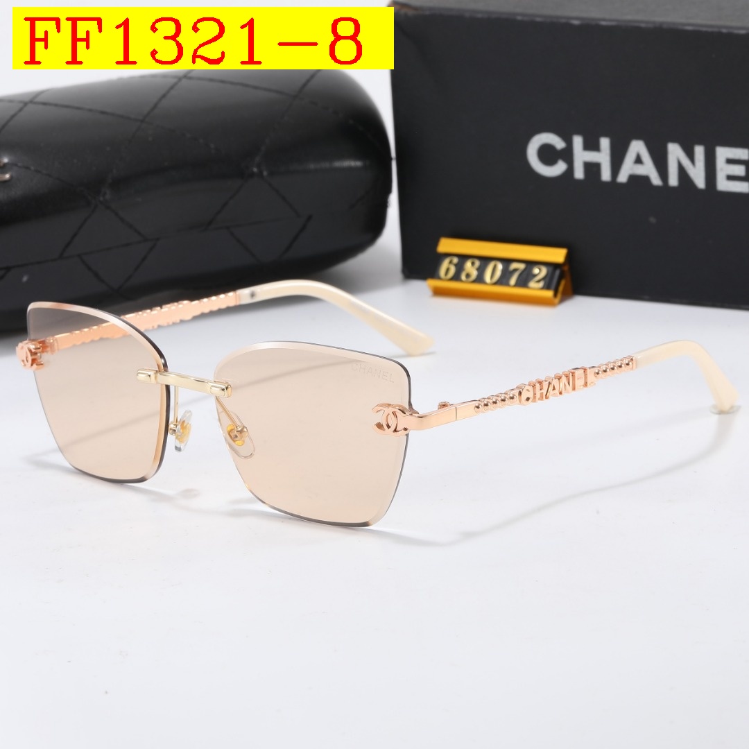 18$ CAHNEL 68072 Sunglassess With Box 7520 FF1321 gallery
