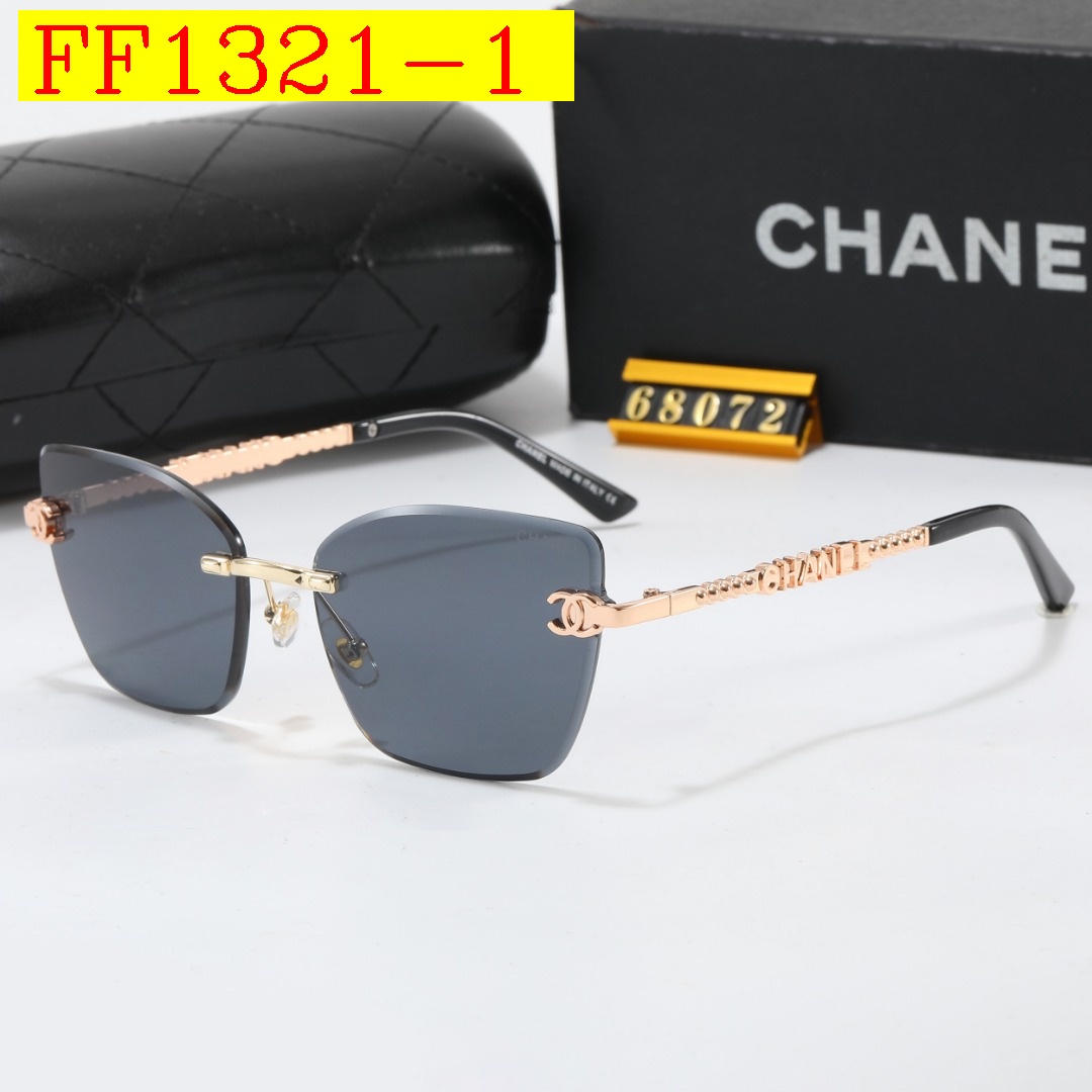 18$ CAHNEL 68072 Sunglassess With Box 7520 FF1321 gallery