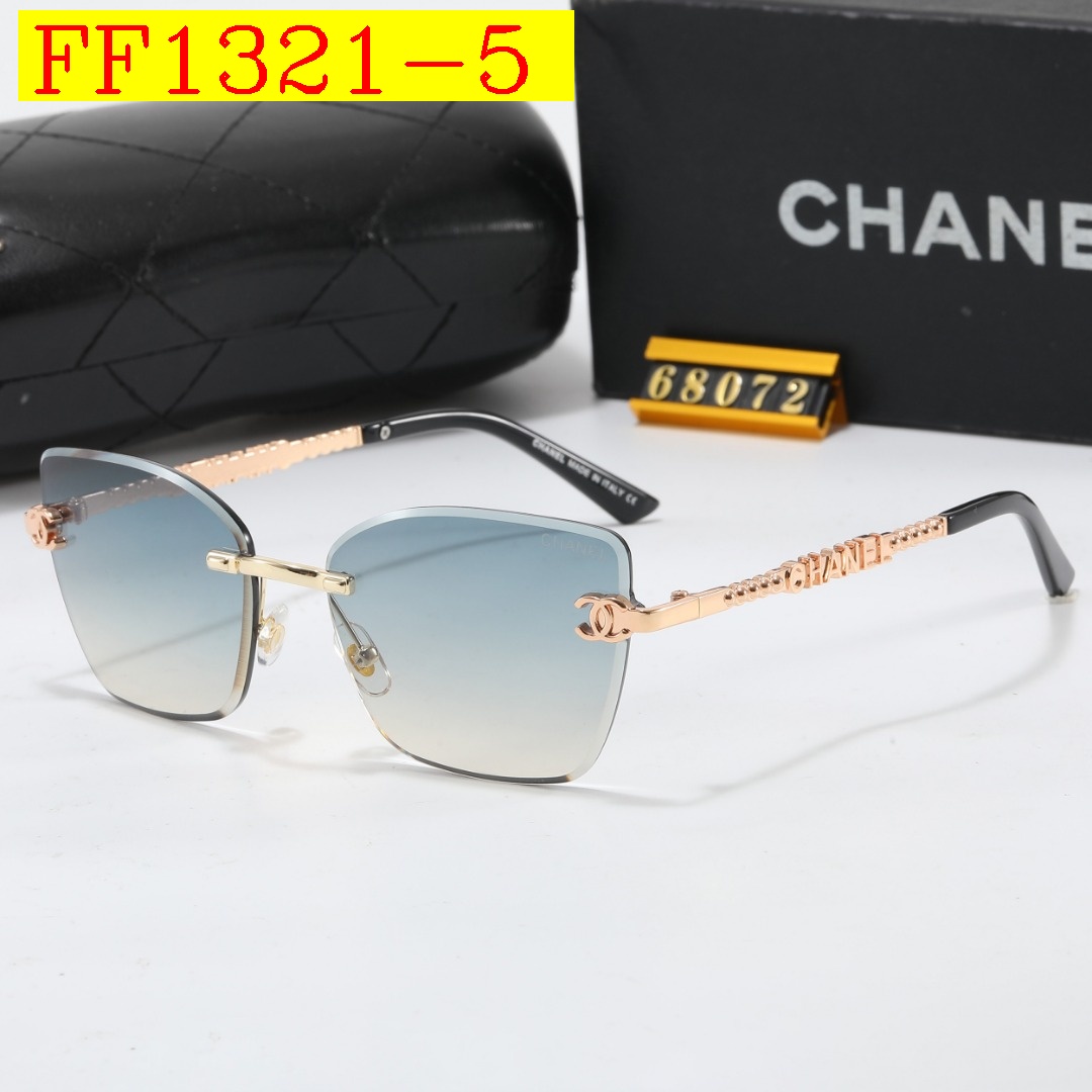 18$ CAHNEL 68072 Sunglassess With Box 7520 FF1321 gallery