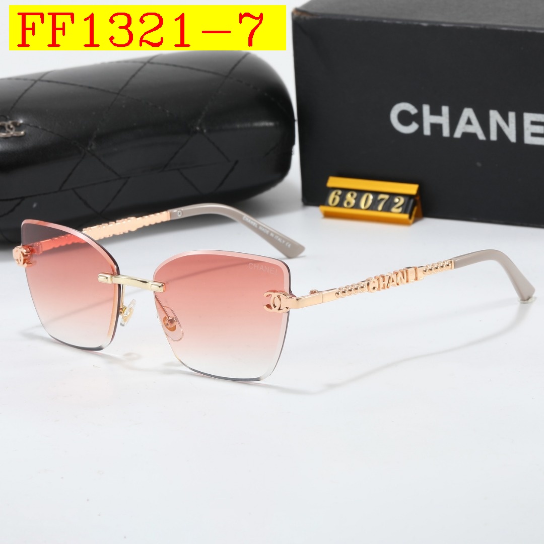 18$ CAHNEL 68072 Sunglassess With Box 7520 FF1321 gallery