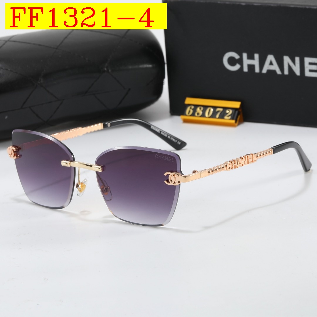 18$ CAHNEL 68072 Sunglassess With Box 7520 FF1321 gallery