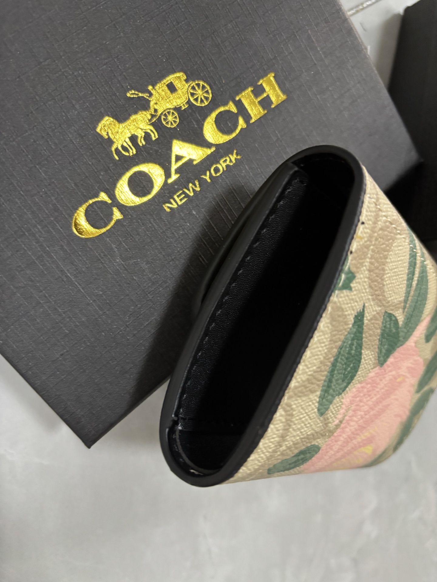 18$ COACH 401 Wallet size12x9x3 cm 6518 BY2845 gallery