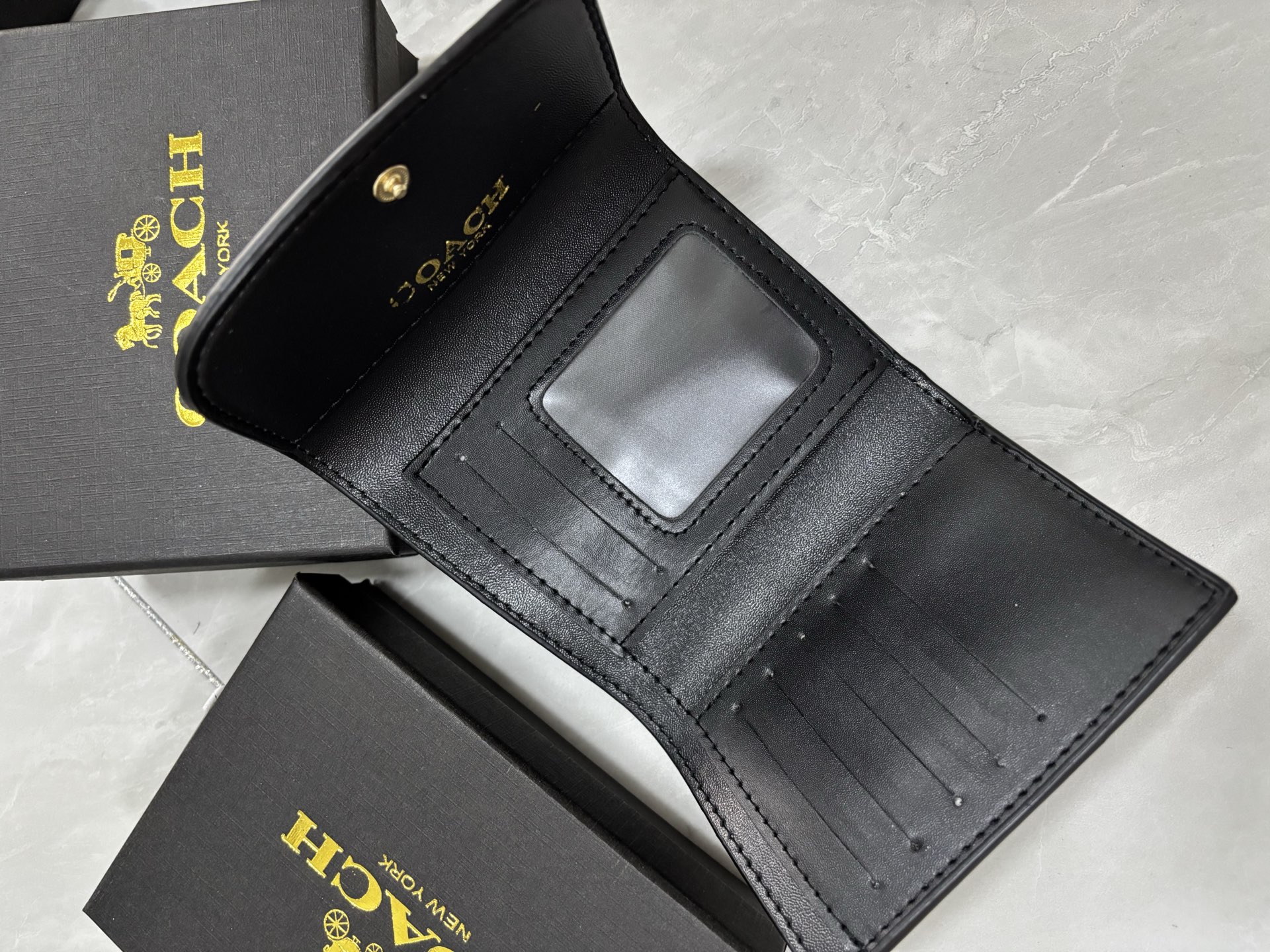 18$ COACH 401 Wallet size12x9x3 cm 6518 BY2845 gallery