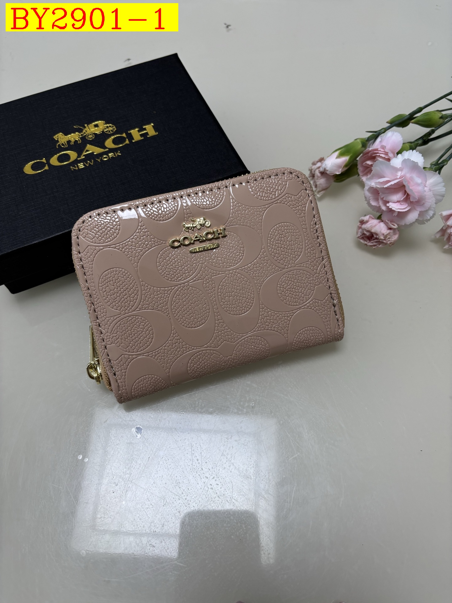 18$ COACH 405 Wallet size 12x10x2 cm 9518 BY2901 gallery