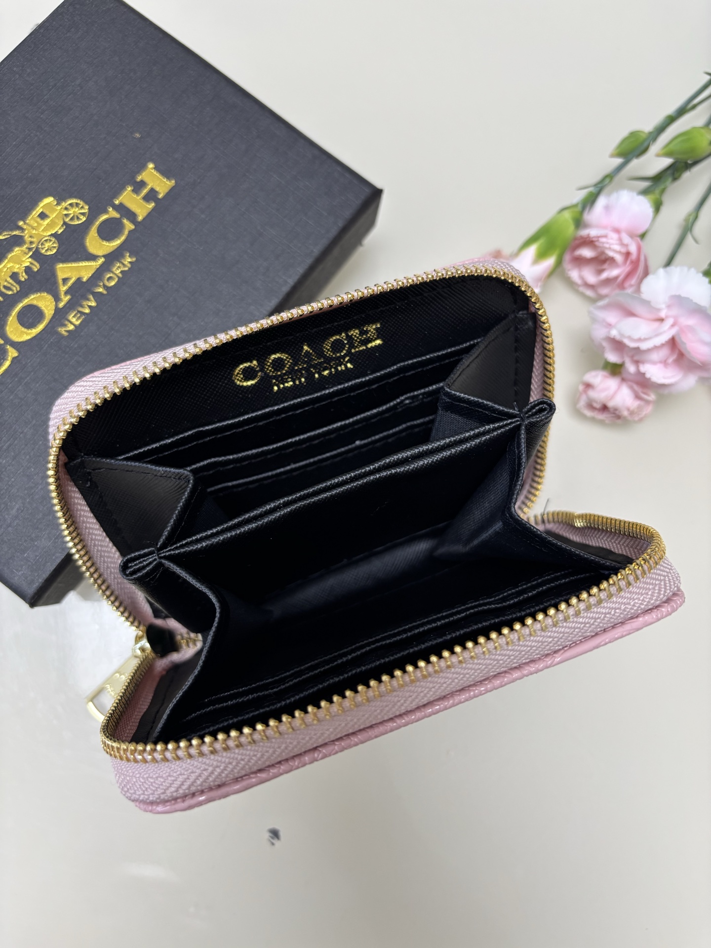 18$ COACH 405 Wallet size 12x10x2 cm 9518 BY2901 gallery