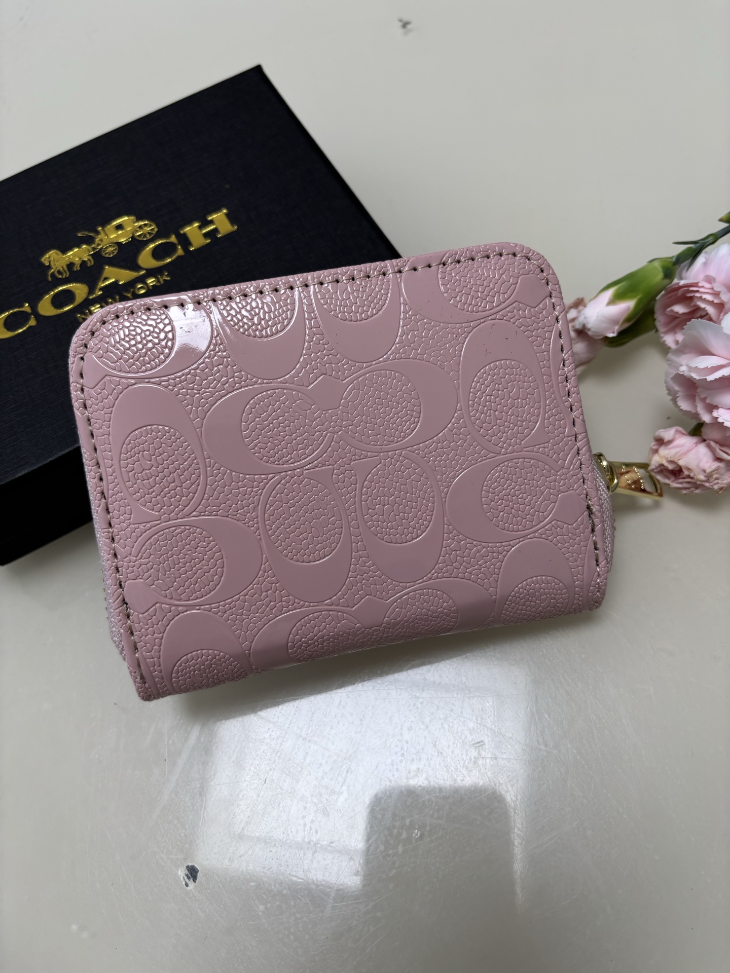 18$ COACH 405 Wallet size 12x10x2 cm 9518 BY2901 gallery