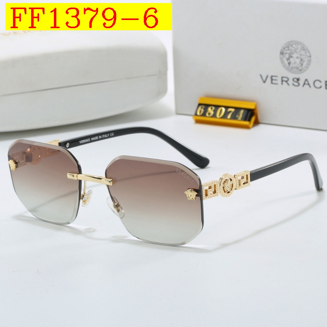 18$ VERSACE 68074 Sunglassess With Box 402560 FF1379 gallery