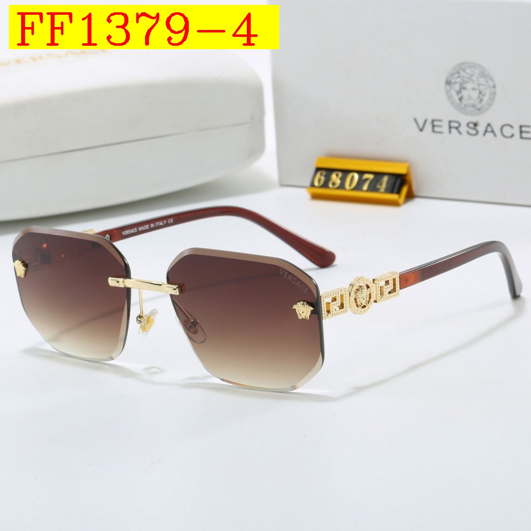 18$ VERSACE 68074 Sunglassess With Box 402560 FF1379 gallery