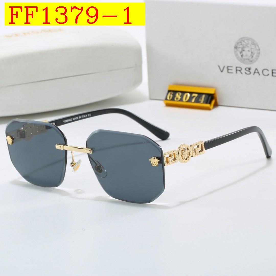 18$ VERSACE 68074 Sunglassess With Box 402560 FF1379 gallery