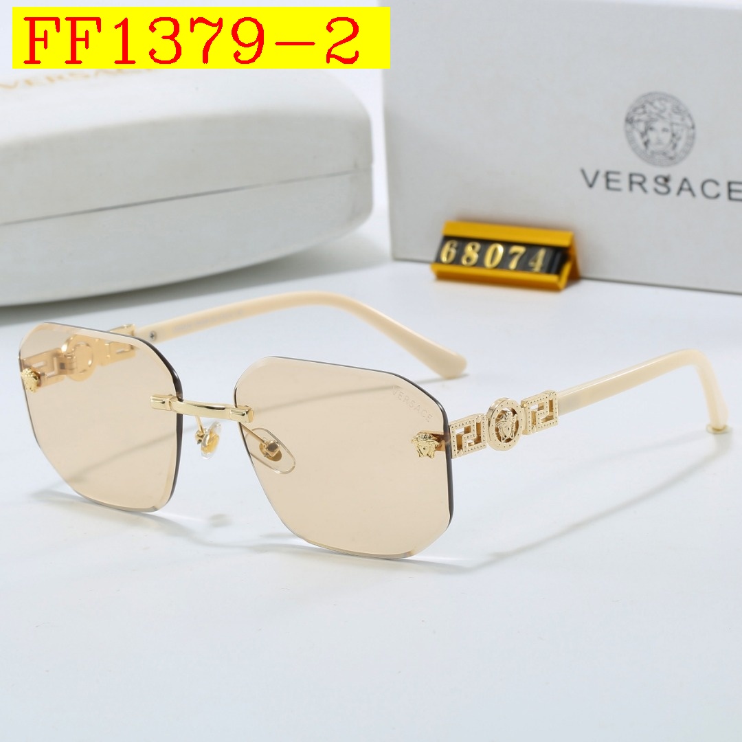 18$ VERSACE 68074 Sunglassess With Box 402560 FF1379 gallery
