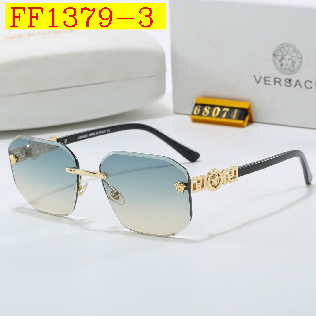 18$ VERSACE 68074 Sunglassess With Box 402560 FF1379 gallery