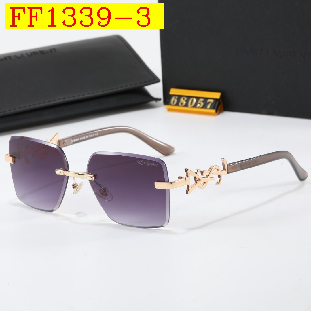18$ YSL 68057 Sunglassess With Box 2580 FF1339 gallery
