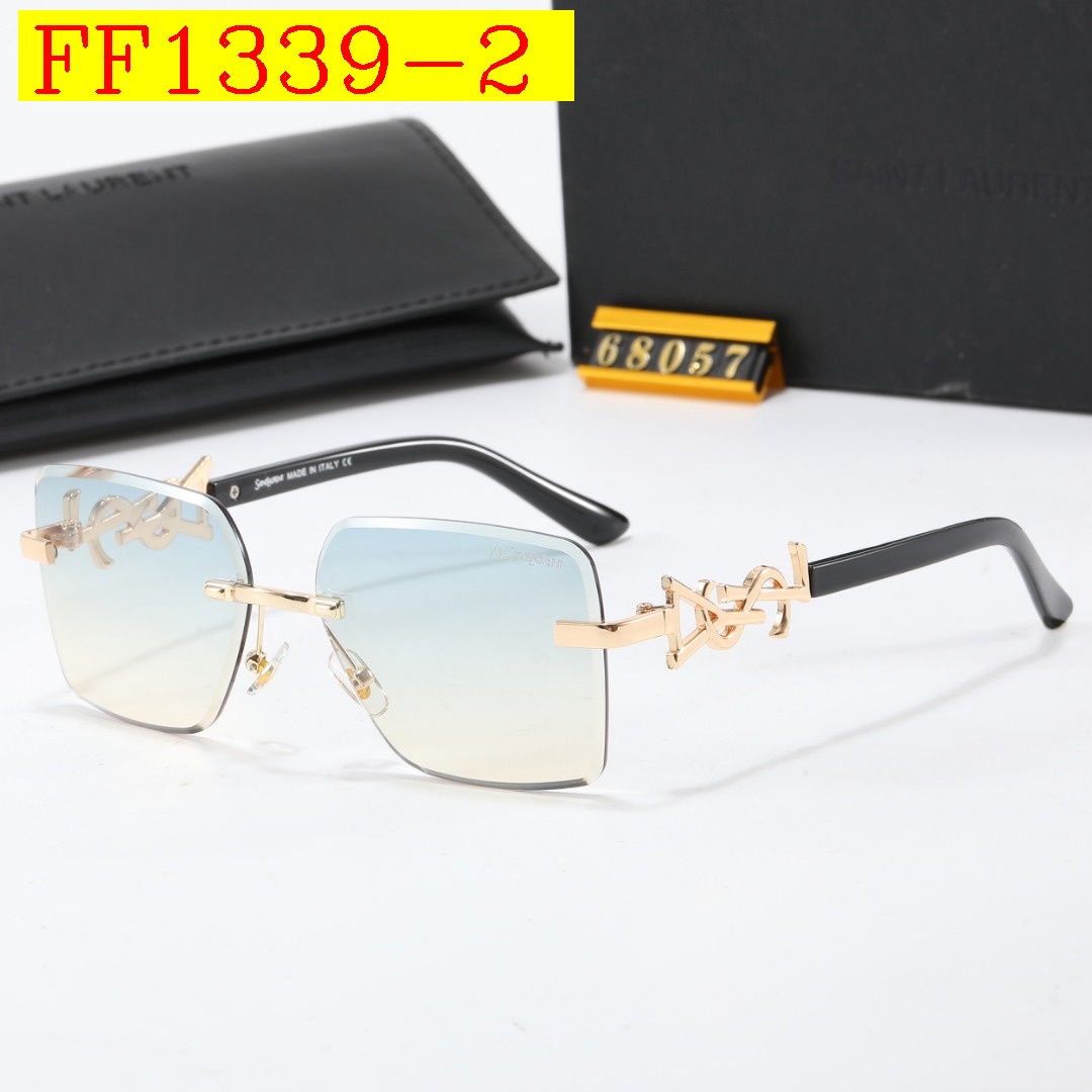18$ YSL 68057 Sunglassess With Box 2580 FF1339 gallery