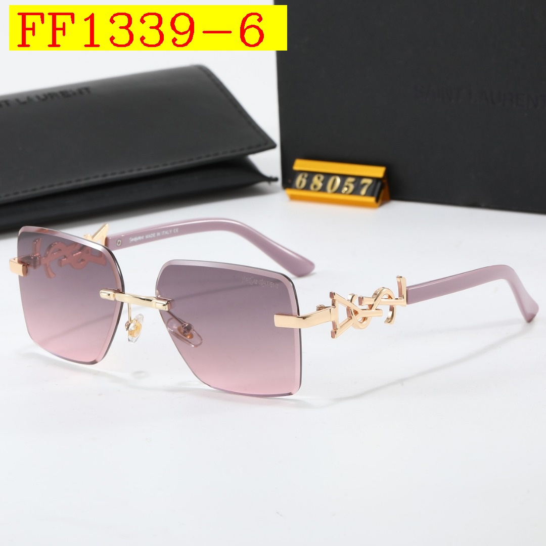 18$ YSL 68057 Sunglassess With Box 2580 FF1339 gallery