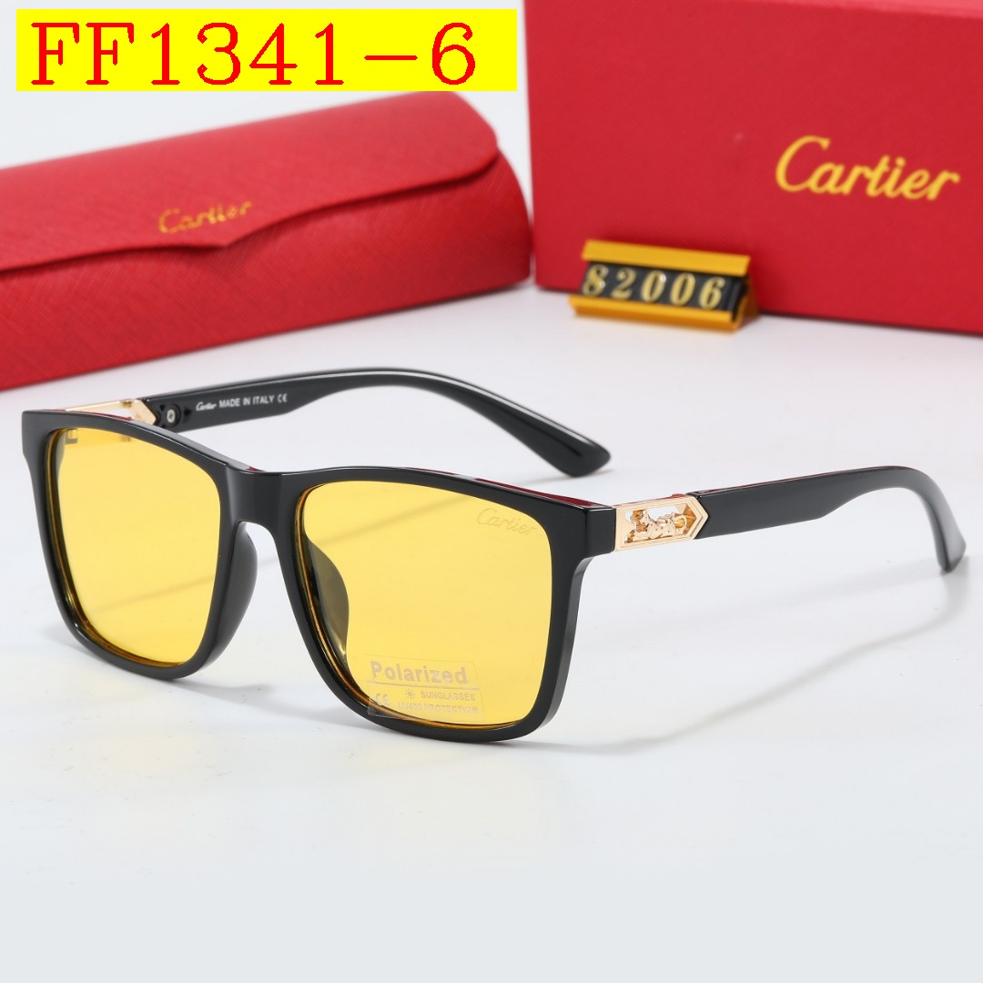 18$ cartier 82006 Sunglassess With Box 4580 FF1341 gallery
