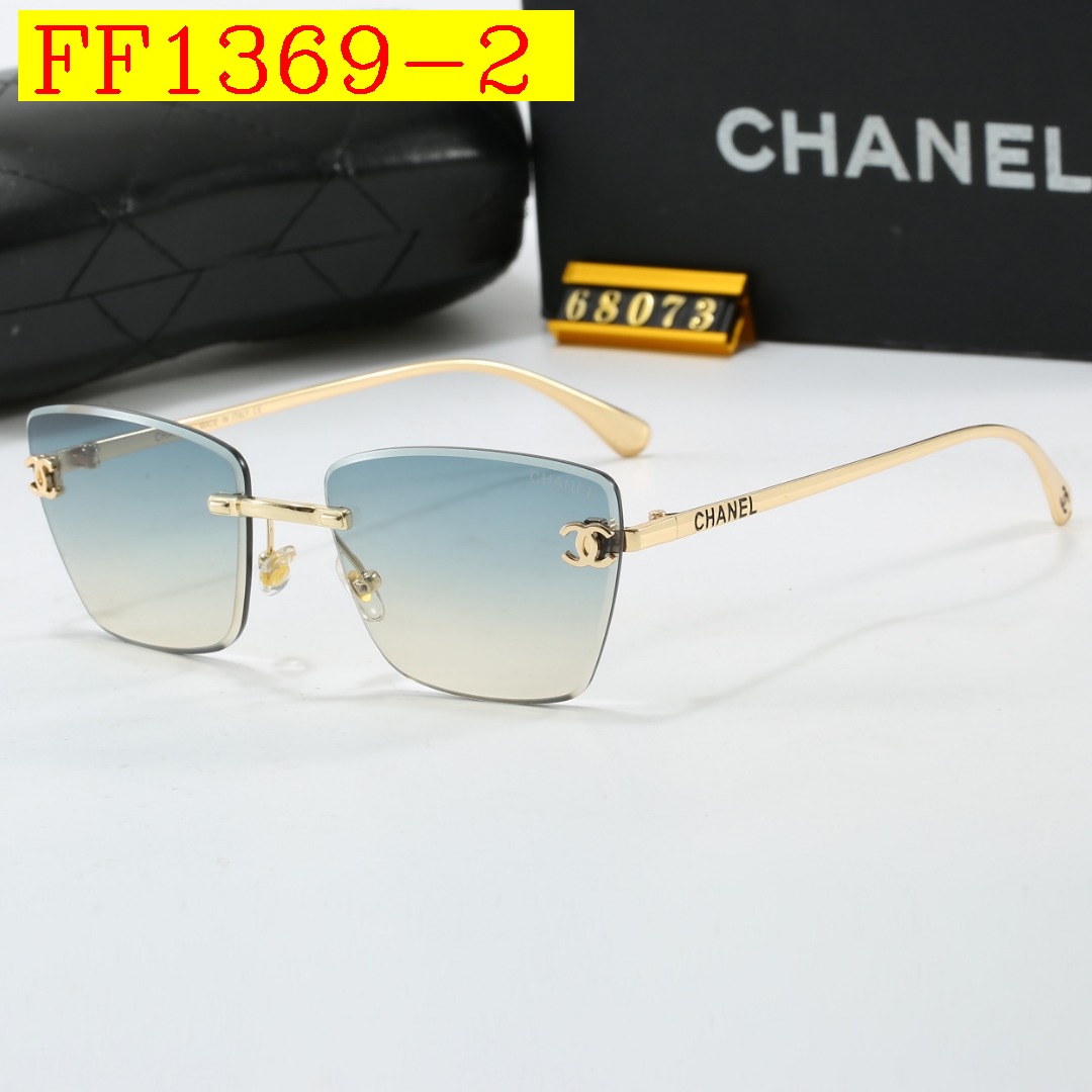 19$ CHANEL 68073 Sunglassess With Box 102564 FF1369 gallery