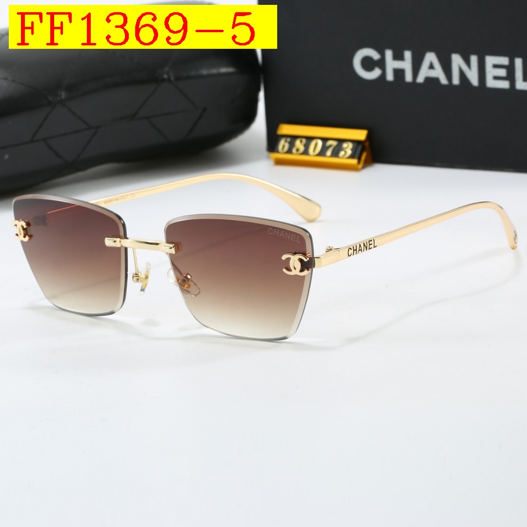 19$ CHANEL 68073 Sunglassess With Box 102564 FF1369 gallery