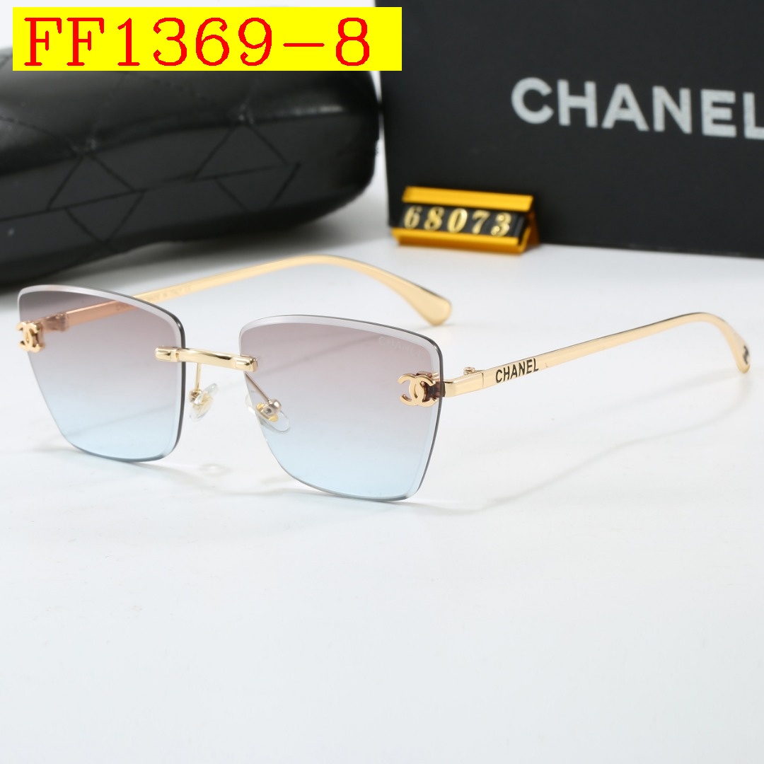 19$ CHANEL 68073 Sunglassess With Box 102564 FF1369 gallery