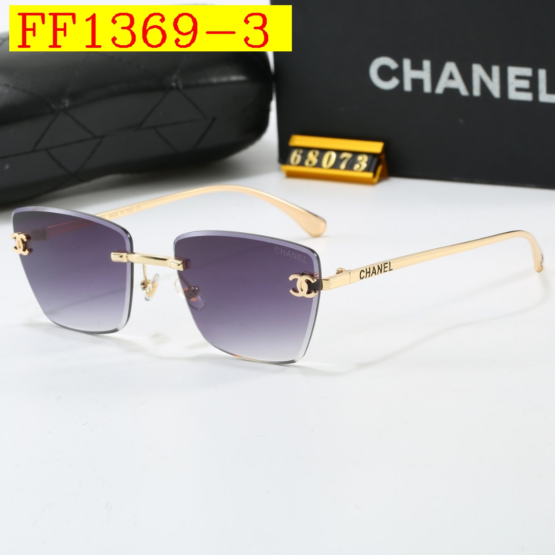 19$ CHANEL 68073 Sunglassess With Box 102564 FF1369 gallery