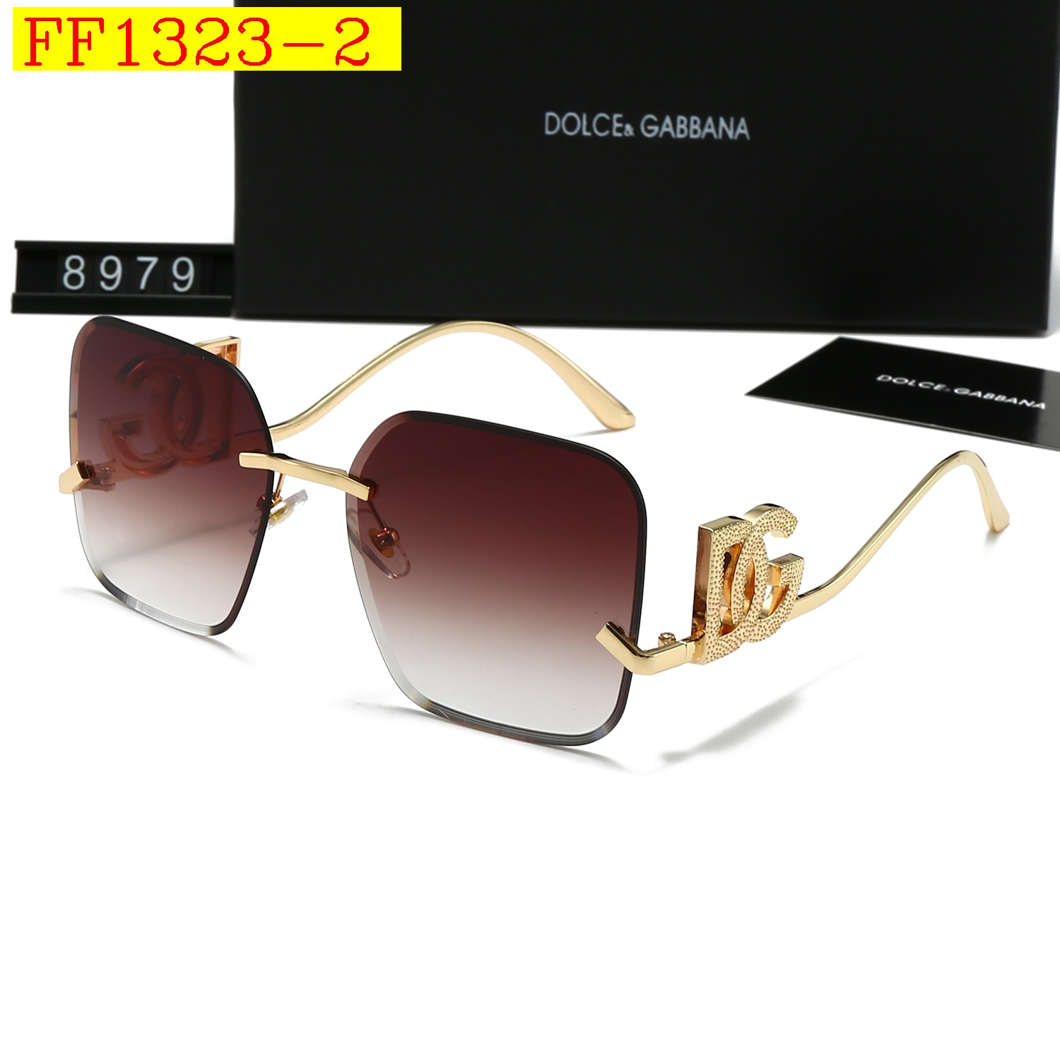 19$ DG 8979 Polarizer Sunglassess With Box 6544 FF1323 gallery