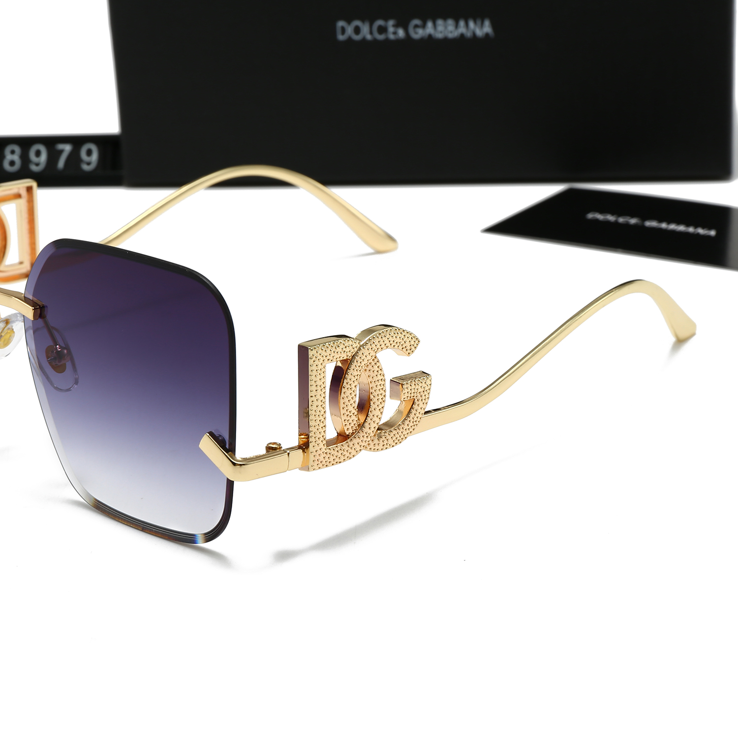 19$ DG 8979 Polarizer Sunglassess With Box 6544 FF1323 gallery