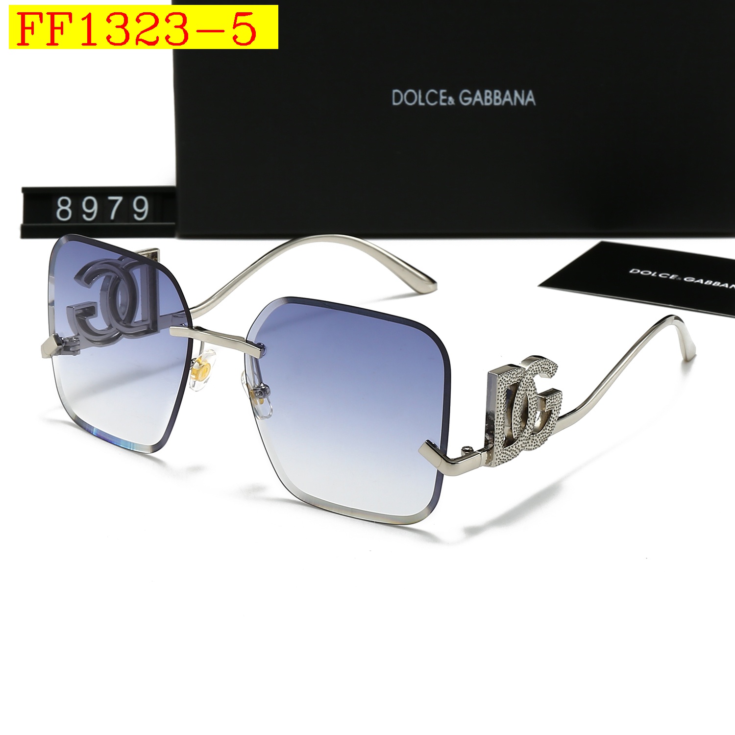 19$ DG 8979 Polarizer Sunglassess With Box 6544 FF1323 gallery