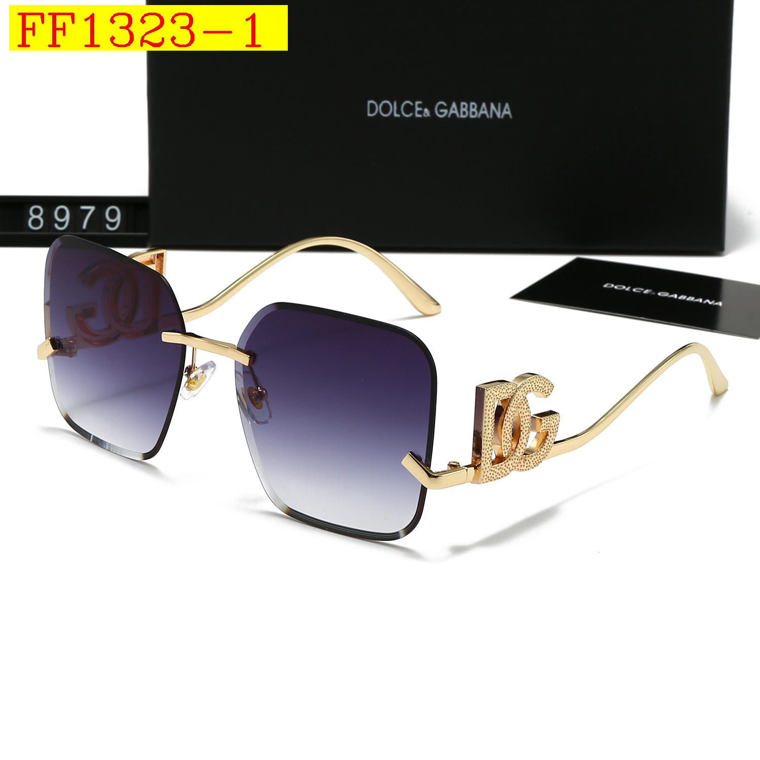 19$ DG 8979 Polarizer Sunglassess With Box 6544 FF1323 gallery