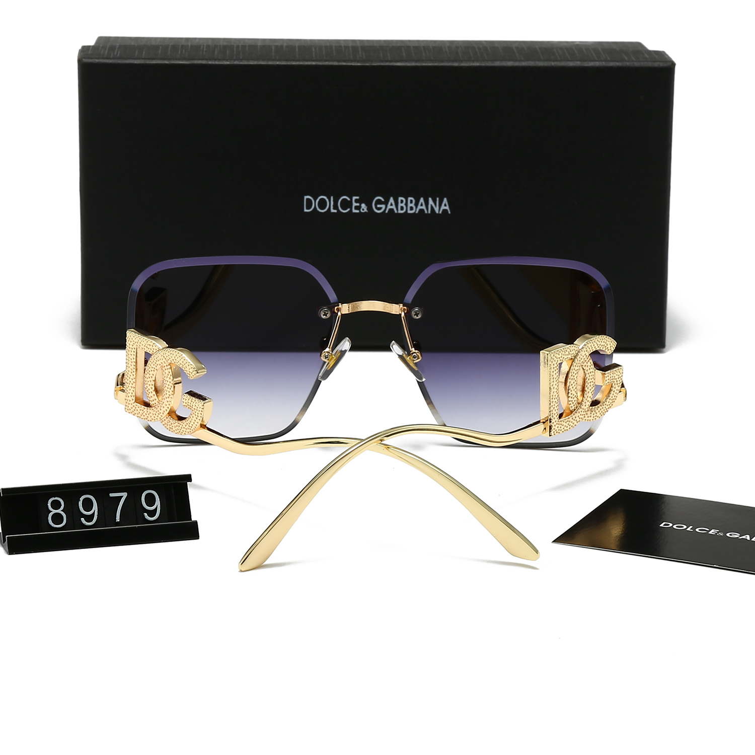 19$ DG 8979 Polarizer Sunglassess With Box 6544 FF1323 gallery