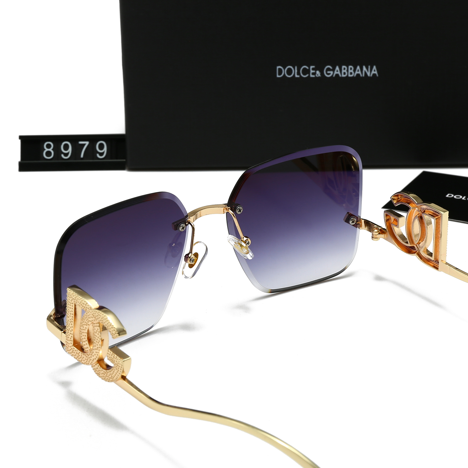 19$ DG 8979 Polarizer Sunglassess With Box 6544 FF1323 gallery