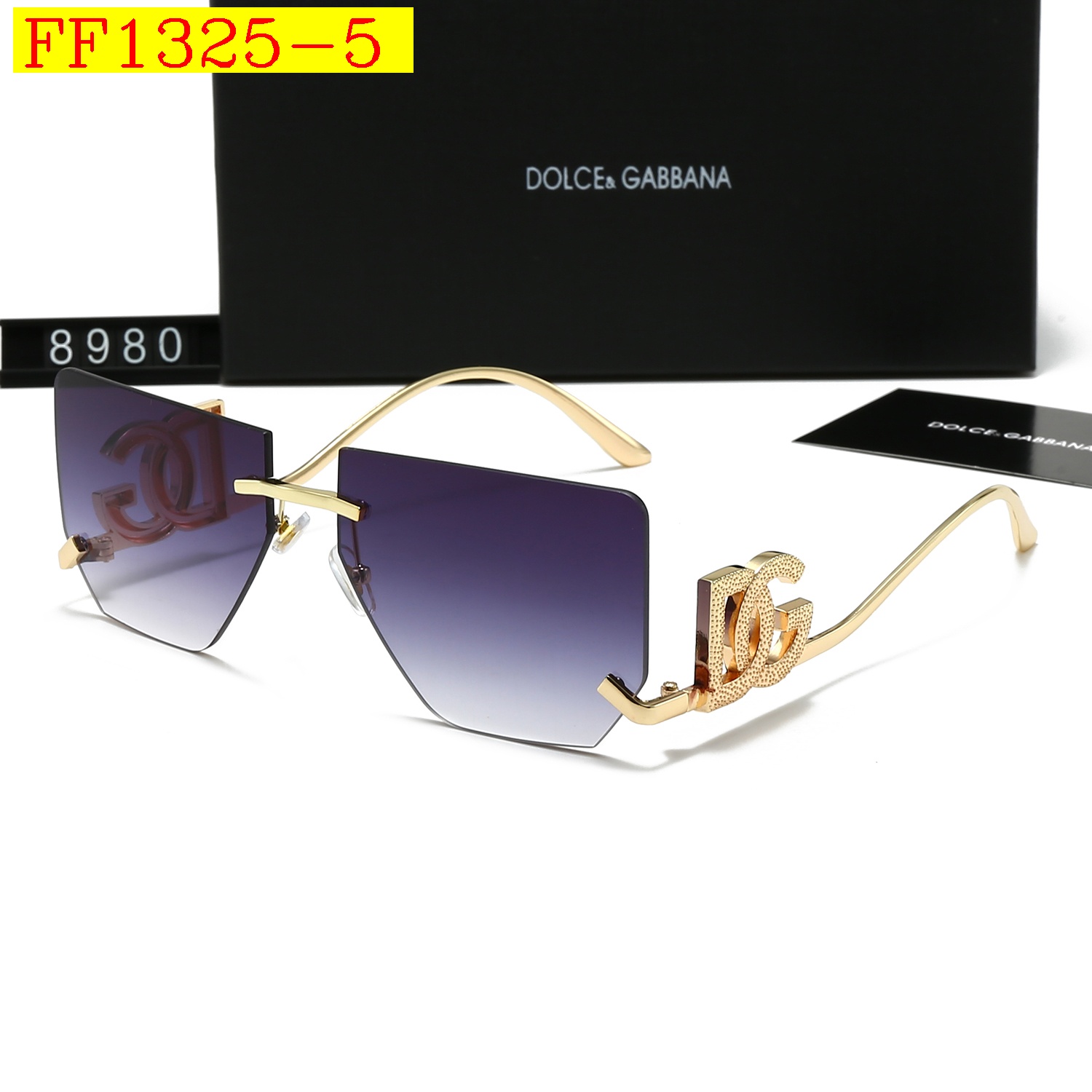 19$ DG 8980 Polarizer Sunglassess With Box 5544 FF1325 gallery