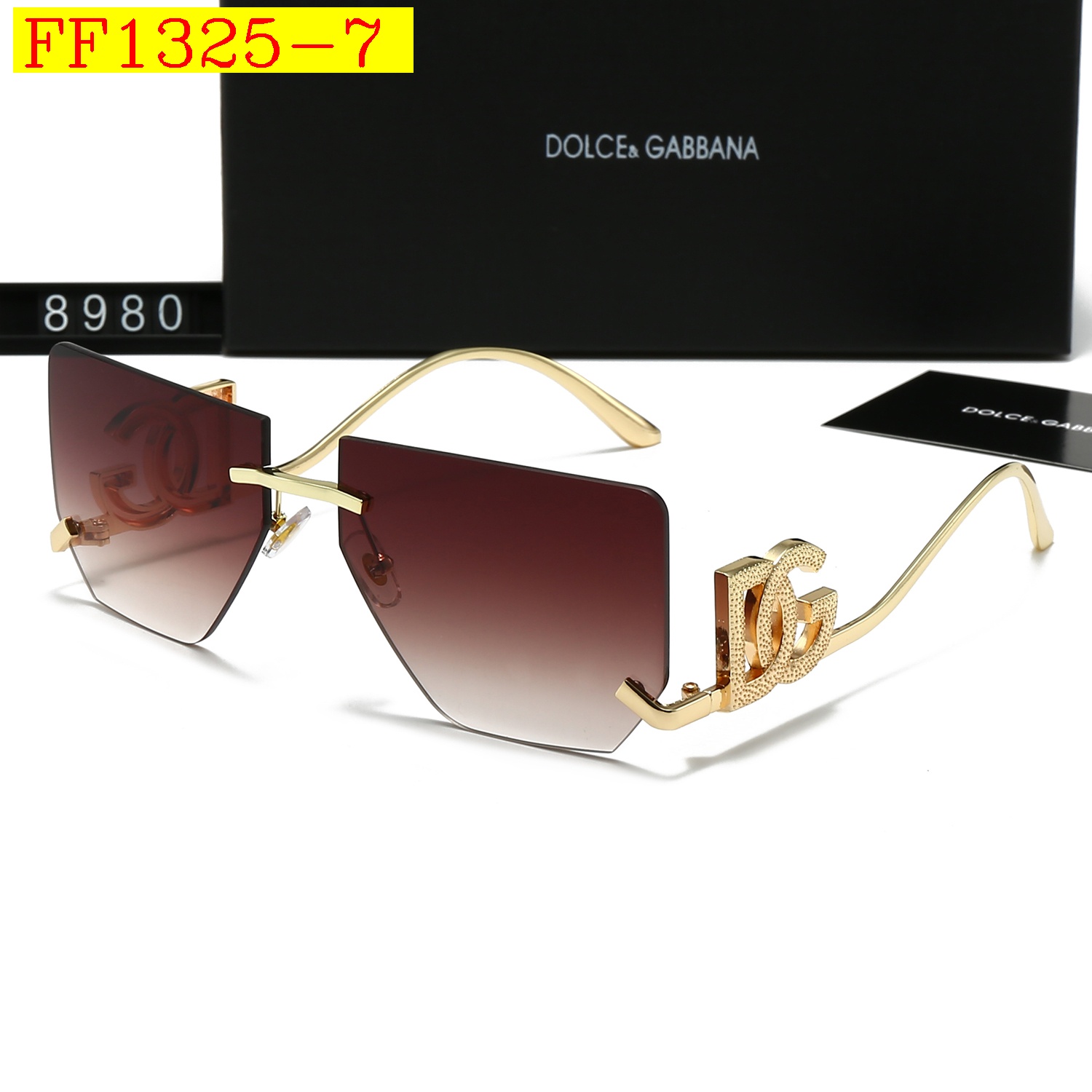 19$ DG 8980 Polarizer Sunglassess With Box 5544 FF1325 gallery