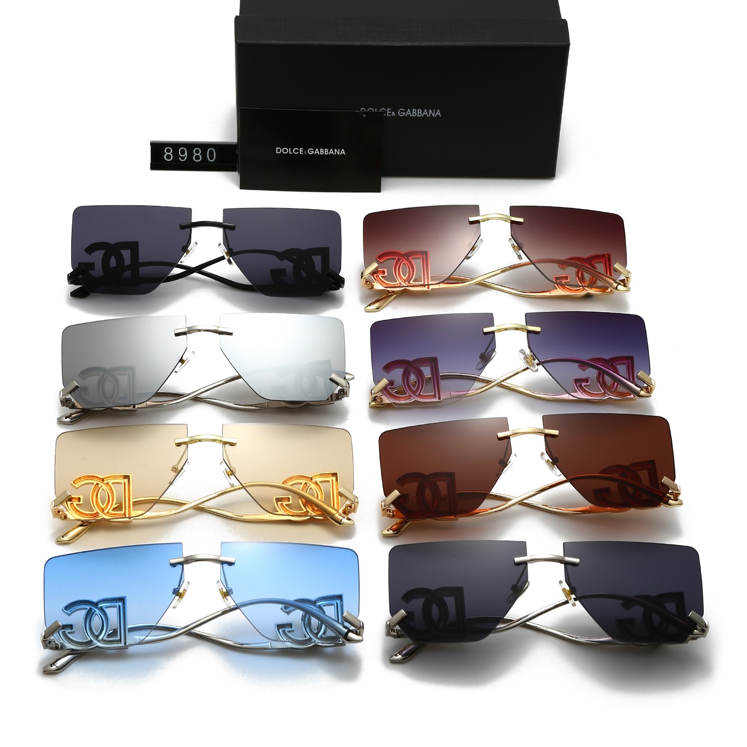 19$ DG 8980 Polarizer Sunglassess With Box 5544 FF1325 gallery