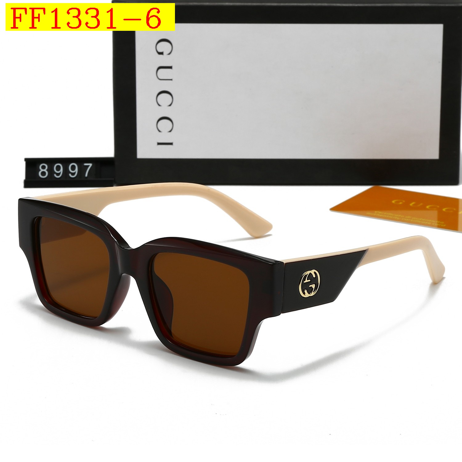 19$ GUCCI 8997 Polarizer Sunglassess With Box 2574 FF1331 gallery