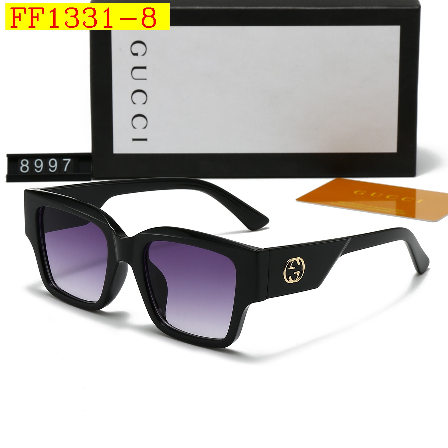 19$ GUCCI 8997 Polarizer Sunglassess With Box 2574 FF1331 gallery