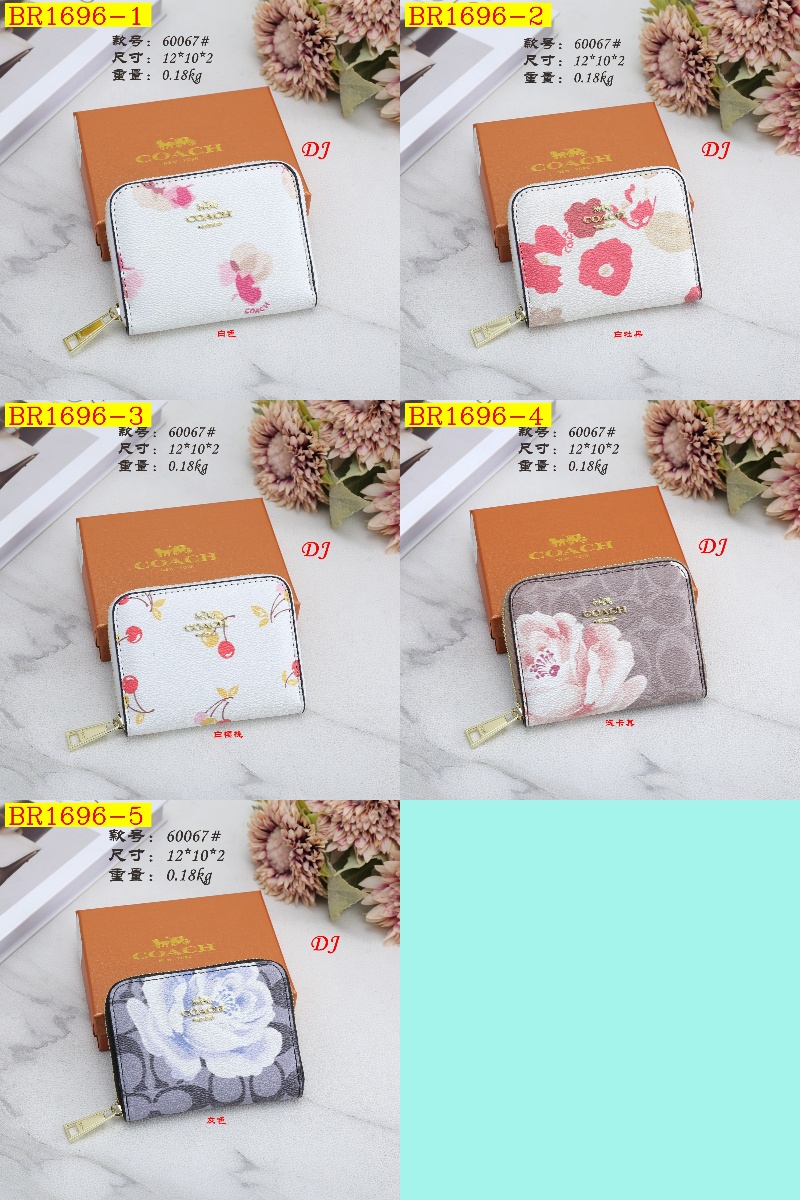 19$ dh COACH 60067 Wallet size 12x10x2 cm 10245011394 BR1696 gallery