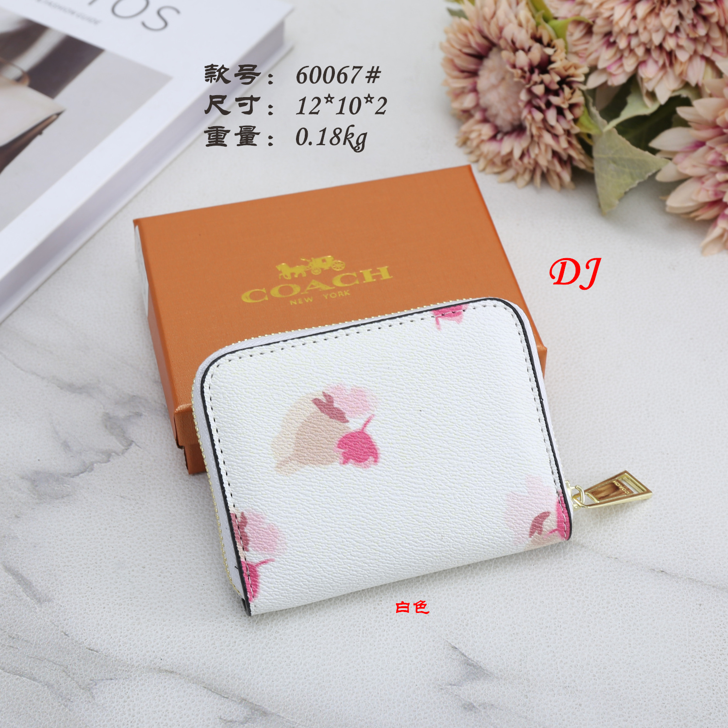 19$ dh COACH 60067 Wallet size 12x10x2 cm 10245011394 BR1696 gallery