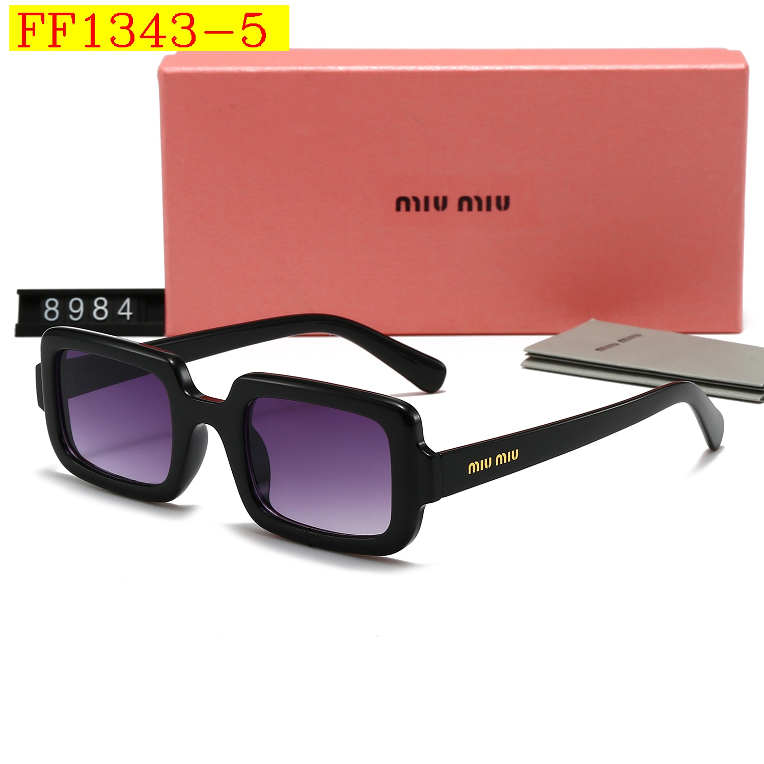 19$ miumiu 8984 Polarizer Sunglassess With Box 6594 FF1343 gallery