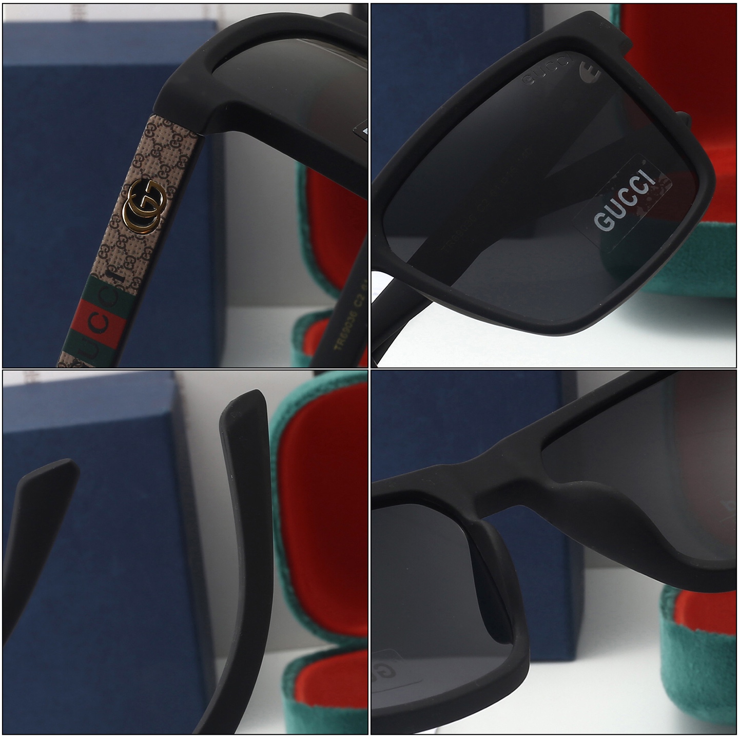 20$ GUCCI 89036 Polarizer Sunglassess With Box 0696 FF1385 gallery