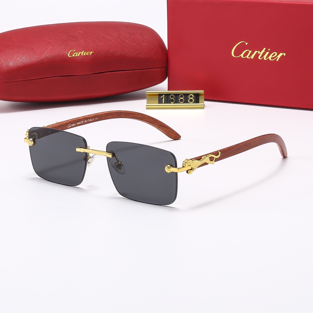 20$ cartier Sunglassess With Box 2616 FF1397 gallery