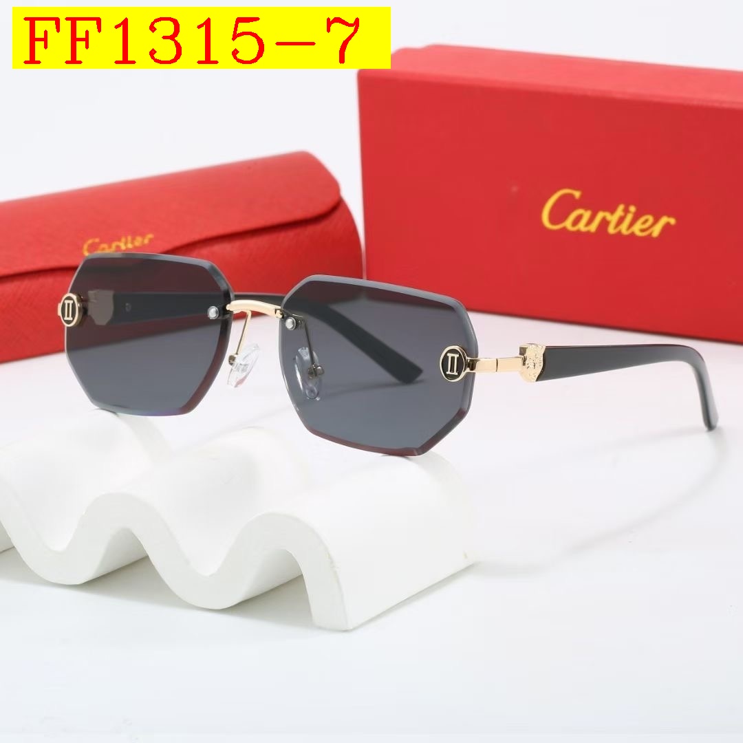 20$ cartier Sunglassess With Box 8620 FF1315 gallery