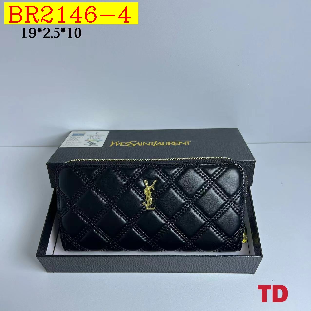 21$ YSL 51954 Wallet size 19X2X10 cm 1660 BR2146 gallery