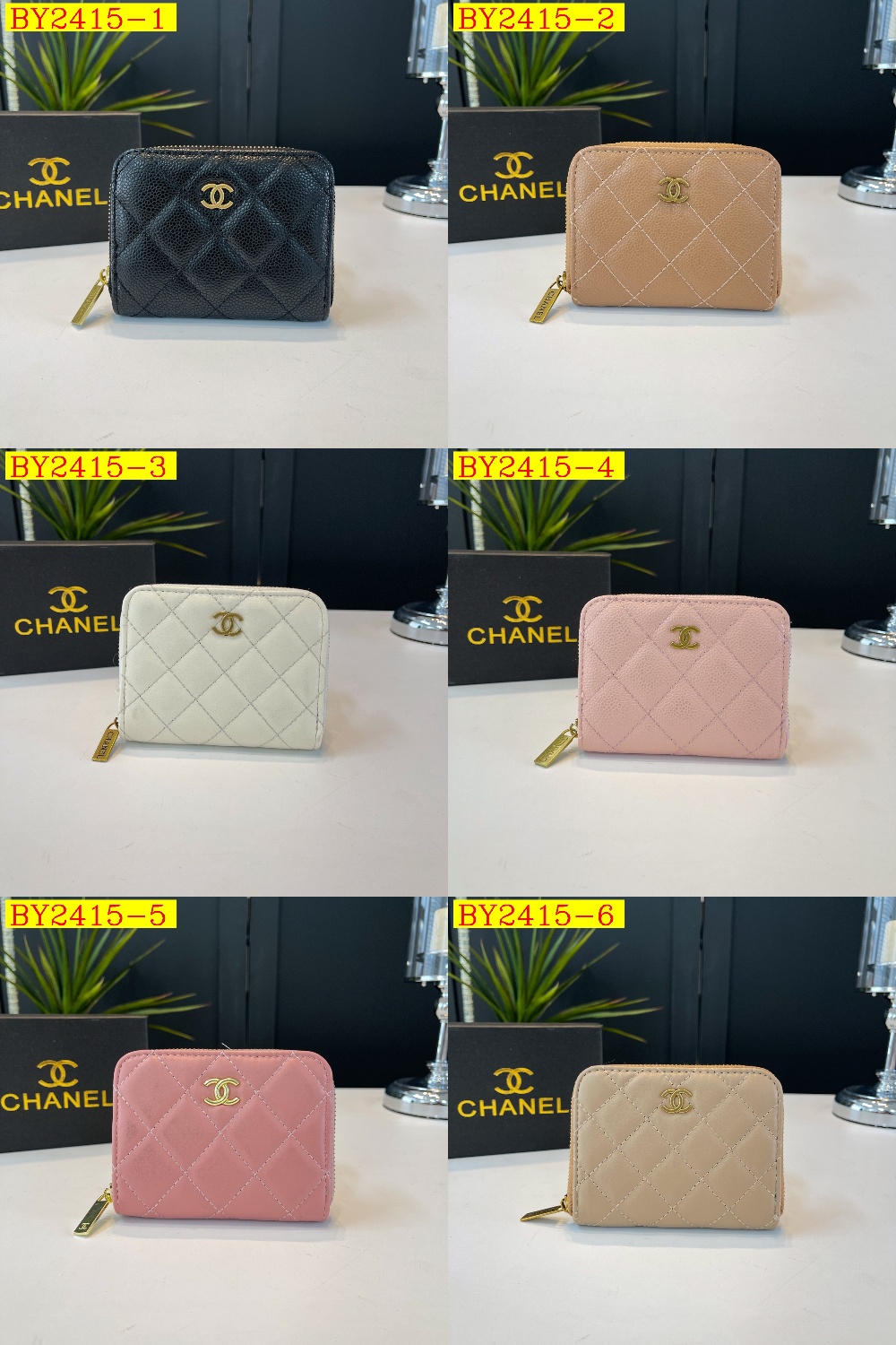 21$ dh CHANEL 311 purse size 13X10X3 cm 90457612415 BY2415 gallery
